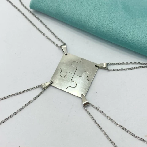 PACK COLLAR X4 PARA COMPARTIR ROMPECABEZAS - AC - comprar online