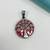 DIJE ARBOL DE LA VIDA ESMALTADO ROJO - AC - comprar online