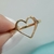 ANILLO CORAZON HUECO - A.DR