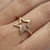 ANILLO ESTRELLA CALADO LISO - A.DR en internet