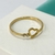 ANILLO CORAZON CALADO CUBIC - A.DR - Agatha Chrys Joyeria