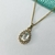 COLLAR GOTA CUBIC BLANCO - A.DR - comprar online
