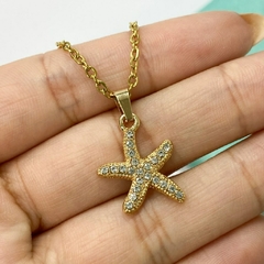 DIJE ESTRELLA DE MAR - A. DR - Agatha Chrys Joyeria