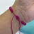 PULSERA/TOBILLERA MACRAME FUCSIA RIDE BALL - A.DR en internet