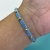 PULSERA/TOBILLERA MACRAME CELESTE LUX BOLITAS - A.DR - comprar online