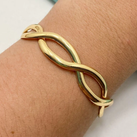 PULSERA SEMI ESCLAVA TORZADA I - A.DR - comprar online