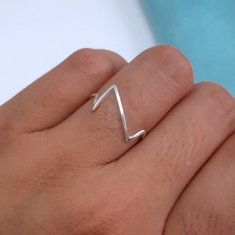ANILLO TRES PUNTAS - PLATA925 - comprar online