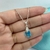 DIJE GOTA MED, CRISTAL CELESTE AQUA CRISTAL SWAROVSKY ELEMENTS - PL - comprar online