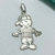 DIJE NENE CON GORRA LABRADO - PL - Agatha Chrys Joyeria