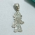 DIJE NENA CON SOMBRERO LABRADA - PL - Agatha Chrys Joyeria