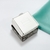 CAJA ANILLO - FLOR DE LOTO PLATEADO - comprar online