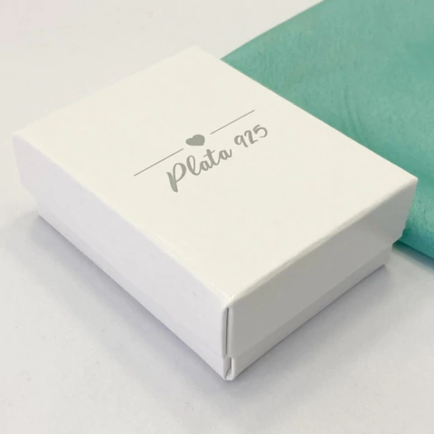 CAJA CONJ. BLANCA PLATA 60X80MM - comprar online