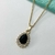 COLLAR GOTA CUBIC NEGRO - A.DR - comprar online