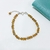 PULSERA IRAIA CRISTAL SWAROVSKI CHAMPAGNE ELEMENTS - PL