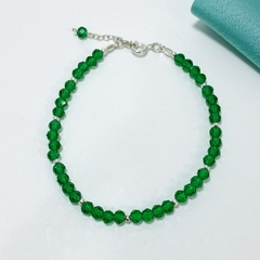 PULSERA ADDISON CRISTAL SWAROVSKY VERDE - PL en internet