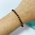 PULSERA VALERY PIEDRA NATURAL GRANATE - PL - comprar online