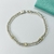 PULSERA GRUMET DUBLE DE ORO NACIONAL 8mm - PL - Agatha Chrys Joyeria