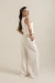 Conjunto Feminino Alfaiataria OFF com Colete e Calça Pantalona na internet