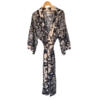 KIMONO BLACK FLOWERS