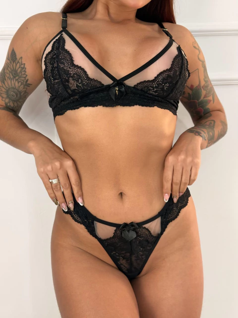 CONJUNTO ENCANTO - PRETO - comprar online