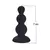PLUG ANAL ESCALONADO EM SILICONE COM VENTOSA VIBE TOYS - loja online