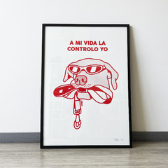 Serigrafía A Mi Vida La Controlo Yo