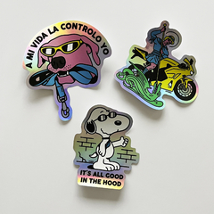 Sticker packs holográficos - comprar online