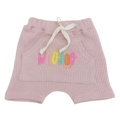 Bermudas Woohoo! Rosa