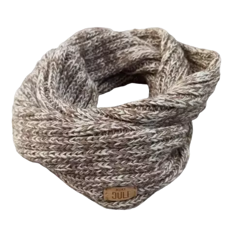 Cuellito de Lana Tostado Bitono - comprar online