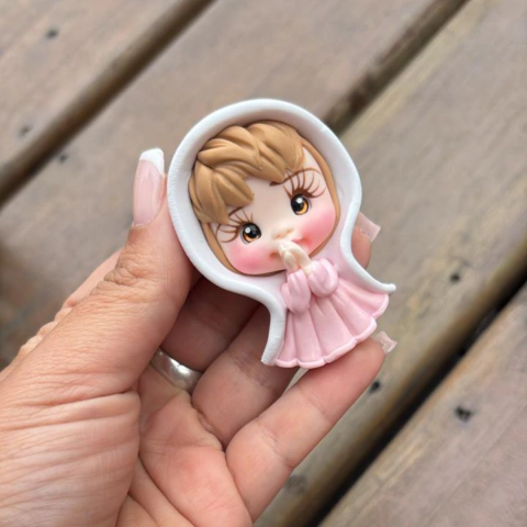 Aplique biscuit Anjinho - comprar online