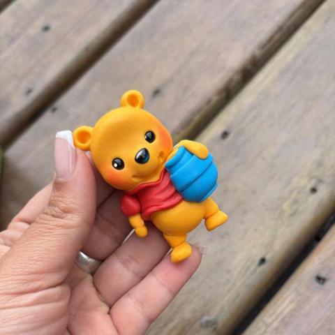 Aplique biscuit ursinho Pooh - comprar online