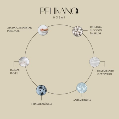 Edredon Nordico de Plumas Duvet TWIN - comprar online