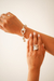 Anillo Cóncavo irregular Flores - Marina Fluk Joyería - Joyas personalizadas de Plata 925