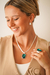 Anillo con Cristal Verde XL - tienda online