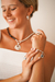 Esclava maciza con traba y dije inicial. - Marina Fluk Joyería - Joyas personalizadas de Plata 925