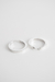 Argollas Súper PREMIUM- 40 mm. - Marina Fluk Joyería - Joyas personalizadas de Plata 925