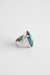 Anillo con Cristal Verde XL - Marina Fluk Joyería - Joyas personalizadas de Plata 925