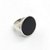 Anillo de Plata 925 - Resina Onix