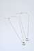 Collar de arandelas Entrelazadas MINI doble PREMIUM