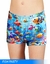 Malla Boxer Estampado Niño Infantil - Art 3397 In - Fish Party - 3D - comprar online