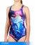 Malla Nena Enteriza Estampada Juvenil - Art 3412 Ju - Coral - 3D - comprar online