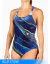 Malla Dama Enteriza estampada - Art 3814 - Blue Stone - 3D