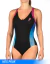 Malla Dama Lisa Escote en V con Recortes Estampados - Art 822 - Hex Pink