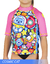 Remera Infantil UV Estampada Infantil - Art 9701 In - Cosmic Cat