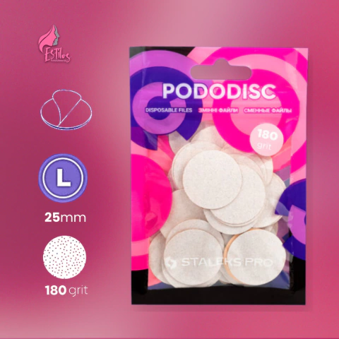 Repuesto PODODISC L 180 grit - 50u