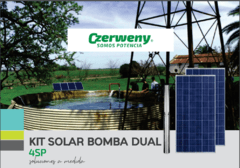 BOMBA SOLAR DUAL SP5-15 6 PANLES DE 310w (Pozo profundo)