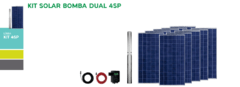 BOMBA SOLAR DUAL SP5-15 6 PANLES DE 310w (Pozo profundo) en internet