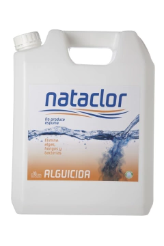 ALGUICIDA 10 LITROS NATACLOR (Piscina, Químico, Mantenimiento)