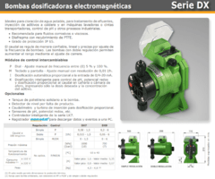 BOMBA DOSIFICADORA ELECTROMAGNÉTICA ARES 7bar DX9 P1 PP 9 S 2 6 L/H (Presurización, Elevación) - comprar online