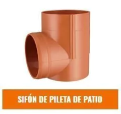 IPS SIFON DE PILETA DE PATIO DESAGUE